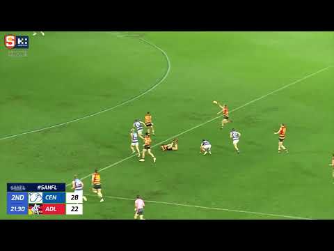 Rd 18 SANFL Snapshot - Adelaide's Jackson Hately goals on the run