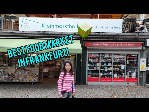 Kleinmarkthall, o melhor mercado de alimentos de Frankfurt!