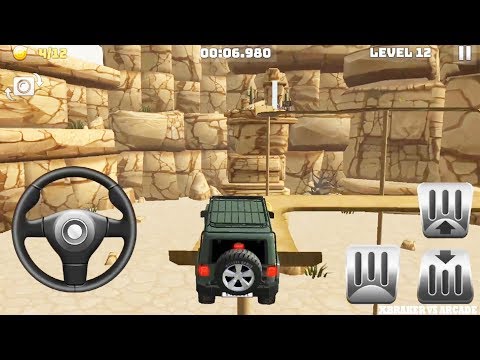 Mountain Climb 4x4 Update: Offroad Jeep Wrangler Driving Levels 1 to 14 - Android GamePlay 3D