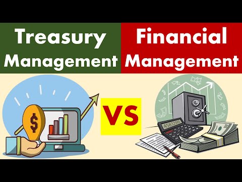 Differences between Treasury Management and Financial Management.