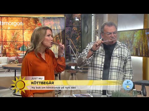 Får smaka världens dyraste kött "Smälter i munnen" - Nyhetsmorgon (TV4)