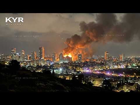 ISRAEL PANIC! Dozens of Missiles Fly Over Tel Aviv, US Worried