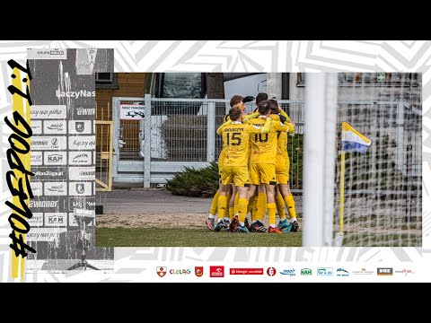 SKRÓT: Olimpia Elbląg 1:1 Pogoń Siedlce | 21. Kolejka | 2022/23