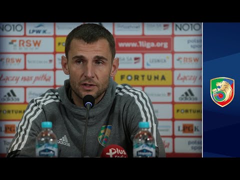 [MIEDŹ TV] Trenerzy o meczu Miedź Legnica   Odra Opole