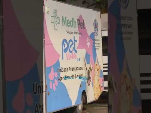 Ação no Parque de Exposições oferece castração, vacinação e adoção de animais.