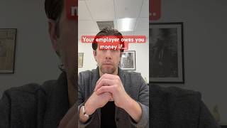 Your Employer Owes You Money If… video thumbnail