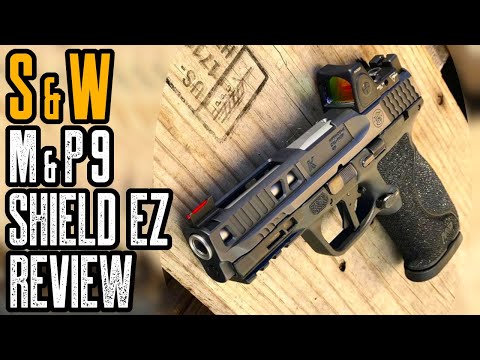 Smith & Wesson M&P9 Shield EZ 9mm Pistol Review! Best S&W 9mm Handgun!