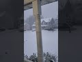 FIRST SNOW OF 2022 ITS WINTER WONDERLAND AROUND HERE FINALLY DO YOU SEE WHAT I SEE LOL SHORTS