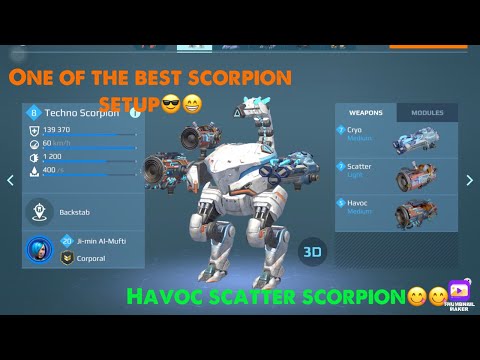 One of the BEST Scorpion setup😋🤩.Havoc-scatter scorpion🦂