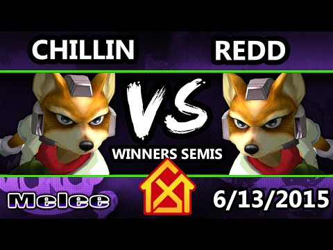 DTH - VGBC | Redd (Fox) Vs. Liquid Chillin (Fox) SSBM Winners Semis - Smash Melee