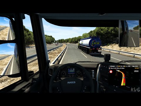 Euro Truck Simulator 2 - Zaragoza to Tarragona - Iberia Gameplay (PC UHD) [4K60FPS]