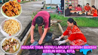 Download lagu COOKING SEVERAL MEALS FOR THE FAMILY ‼️THEN HUSBAND CLEANS UP THE WEEDS IN OUR LITTLE GARDEN 😂 mp3