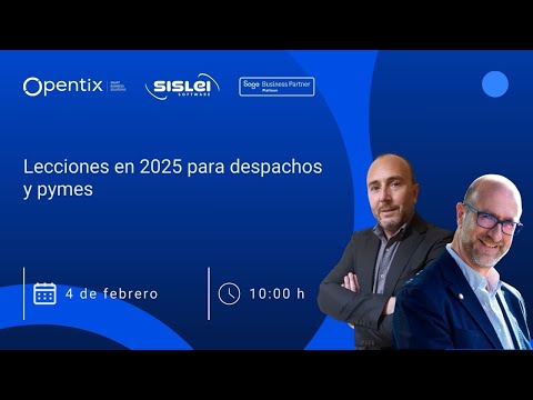 Lecciones en 2025 para despachos y pymes