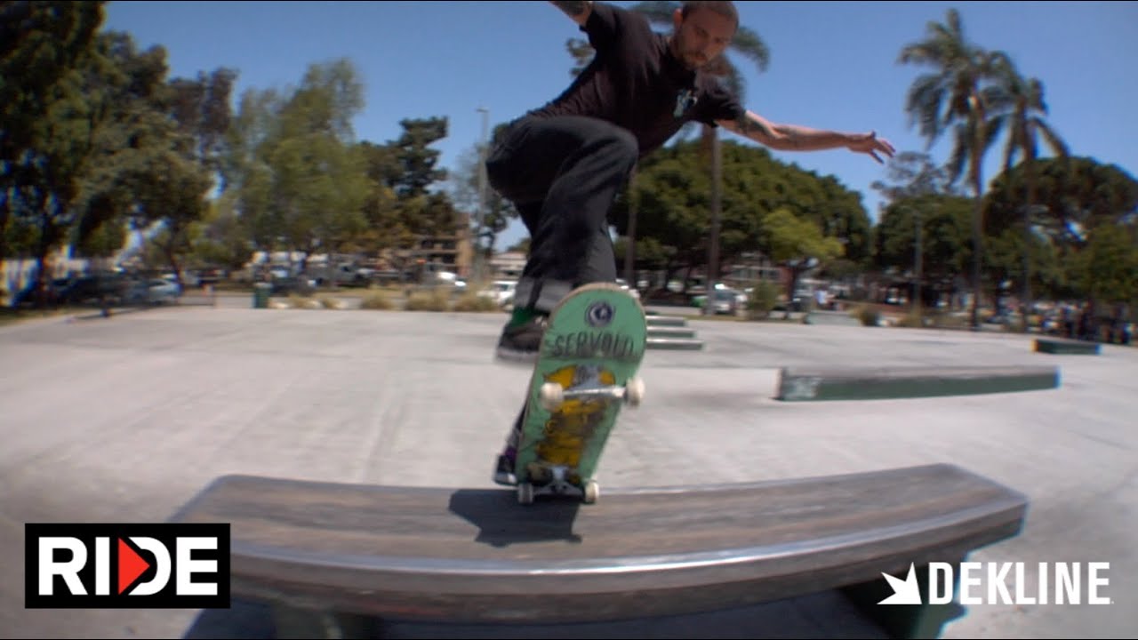 Dakota Servold and Dekline Team at Cherry Park