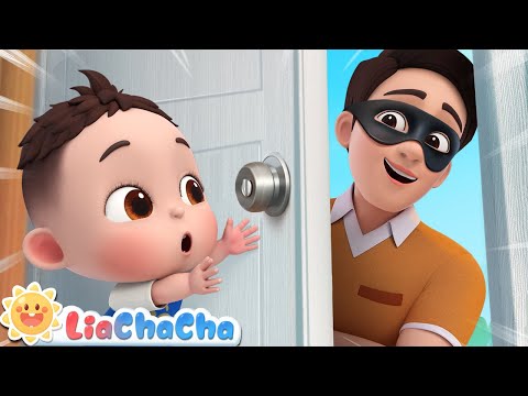 Knock Knock Knock! Who’s There? | Stay Safe Song | Kids Songs & Nursery Rhymes | LiaChaCha