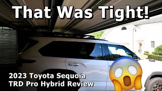 The New Sequoia is a LOT of Truck, And I Like It! - 2023 Toyota Sequoia TRD Pro Hybrid Review