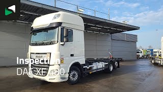 شاحنة نقل الحاويات DAF XF 480 6X2 BDF FAN SSC Full Air Retarder Euro 6 | صورة 4 - Autoline
