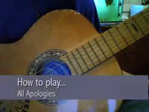 How to play All Apologies - Nirvana