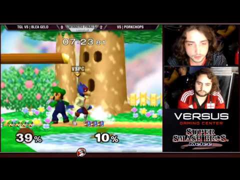 Versus Melee Weekly 9/27/15 - Winners Finals - VS | Porkchops (Falco) Vs. VS | Blea Gelo (Luigi)