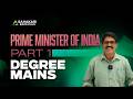 PRIME MINISTER OF INDIA PART 1 KPSC DEGREE MAINS 2026 UNIVERSITY COMPANY BOARD ASSISTANT SBCID