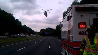 preview picture of video 'Trooper 1 flying out on I95'