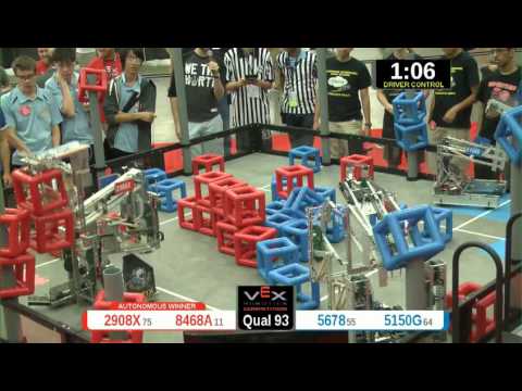 2015 VRC Math Q93 - 2908X 8468A vs 5678 5150G - 39 to 34 - VEX Worlds 2015 - Math Division