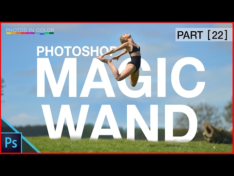 Photoshop Select and Mask Tutorial Photoshop Magic Wand Quick Select Tools
