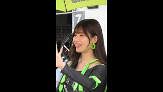 2024 FUJI SUPERTEC 24H #21 花乃衣美優 廣川エレナ 安田七奈 Audi Team Hitotsuyamaレースアンバサダー ピットウォーク レースクイーン 4K