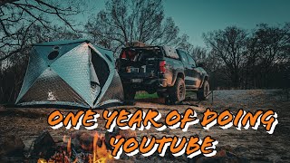 My one year  of doing YouTube! #youtubeshorts #youtube  #zr2