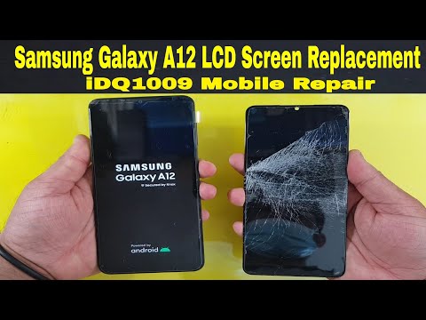 Samsung Galaxy A12 LCD Screen Replacement idq1009.official
