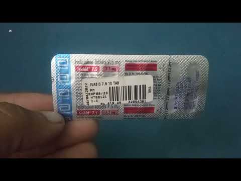 7.5mg Ivabradine Tablets