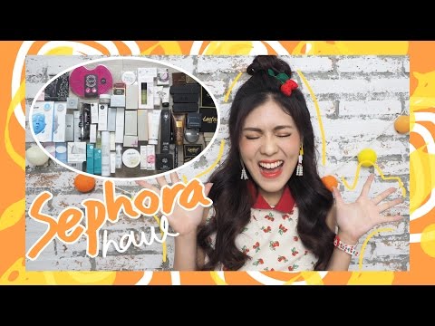 HAUL เห่อของใหม่ คสอ. & สกินแคร์ sephora spring/summer 2017 | icepadie