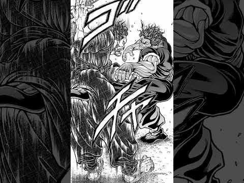 Musashi Miyamoto Endured The Most Painful Attack From Yujiro Hanma | Baki #baki  #shorts  #manga