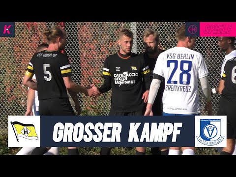 Großer Kampf mit vielen Toren I FSV Hansa 07 - VSG Altglienicke (Landespokal Berlin)