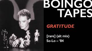 Gratitude (Alt Mix) – Danny Elfman / Oingo Boingo | So-Lo 1984