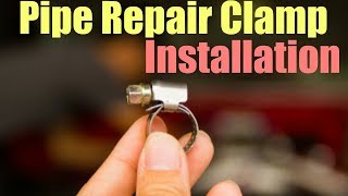 Pipe Repair Clamp Installation