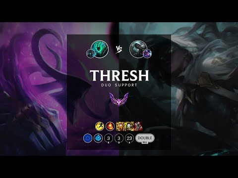 Thresh Support vs Senna - EUW Master Patch 12.17