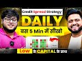 Intraday Trading Strategies Credit Spread Strategy Explained In 10 Min Trading Strategy