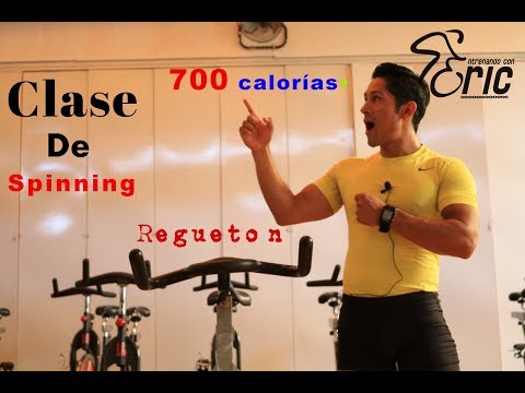 Clase de Spinning Quema calorías 700? Sprint Agranda tus Piernas con Música Reggaeton