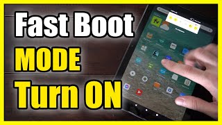 How to Turn On FAST BOOT Mode on Amazon Fire HD 10 Tablet (FIX STUCK)