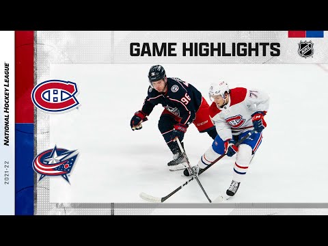 Canadiens @ Blue Jackets 4/13 l NHL Highlights 2022