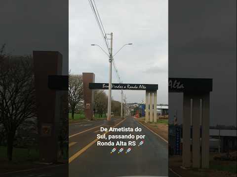 De Ametista do Sul, passando por Ronda Alta RS 🚀🚀🚀👏🚀#trabalho #turismo