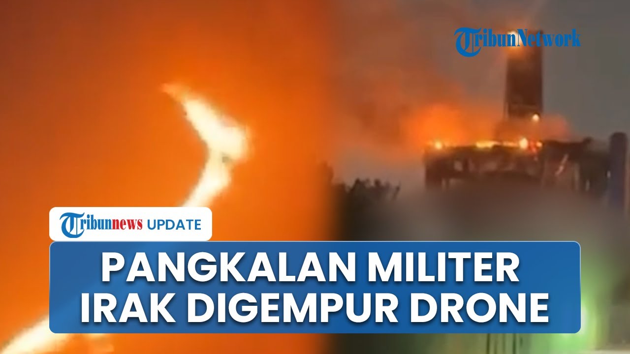 Saat Qatar Digempur Rudal, Irak juga Ikut Diserang Drone Tak Dikenal Hantam Pangkalan Militer Taji