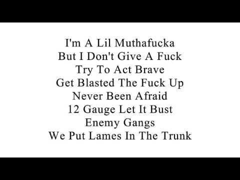 King Lil G - Roll With A Strap (Feat. Big Swiisha) (With Lyrics On Screen)-King Enemy