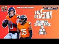 Gut Reaction: Broncos Storm Back to Trounce Colts | Mile High Huddle Podcast