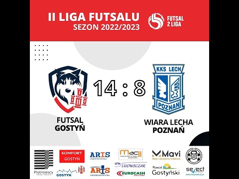 FUTSAL GOSTYŃ - WIARA LECHA POZNAŃ - skrót 06.11.2022