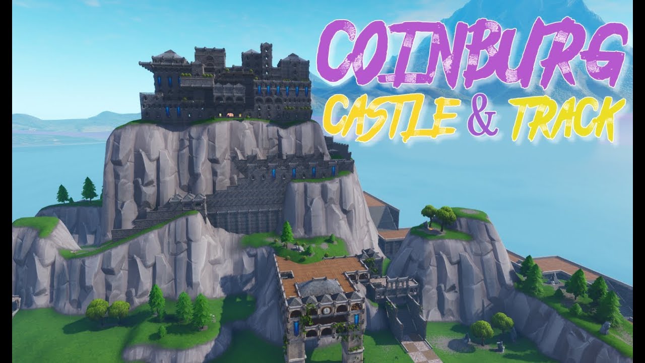 coinburg castle track - fortnite creative codes race tracks