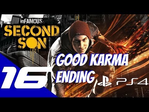 Infamous: Second Son Walkthrough Part 16 Good Karma Ending Let's Play Gameplay No Commentary