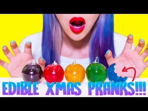 DIY EDIBLE CHRISTMAS PRANKS You Should Try On Friends and Family!!