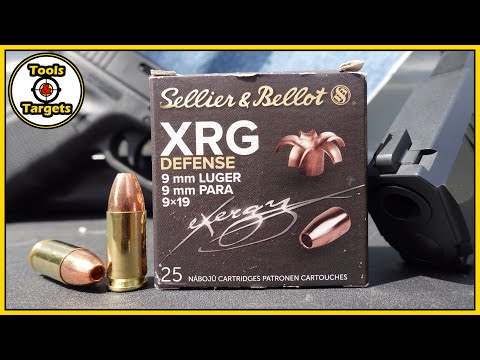More Copper Goodness?...9MM Sellier & Bellot XRG Self-Defense AMMO Ballistic Gel Test!